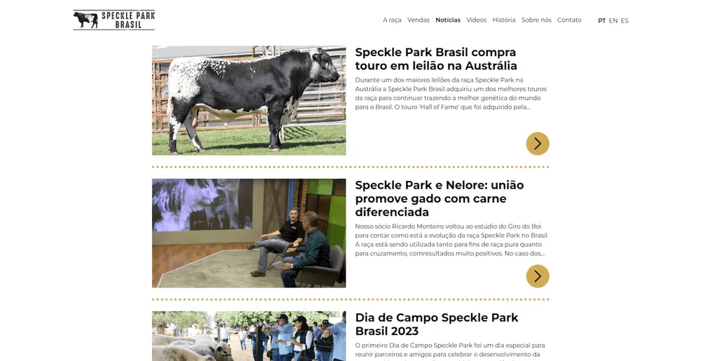 Speckle Park Brasil